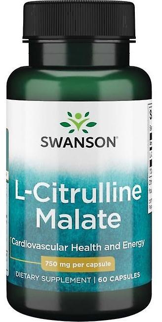 Swanson L-Citrulline Malate Complex 750 mg 60 Capsule on Productcaster.