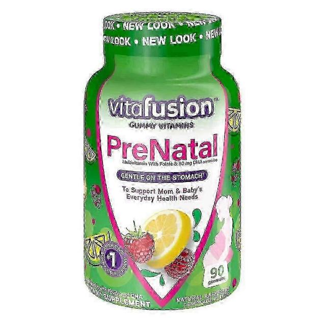 Vitafusion adulto prenatal, gomitas, limón y frambuesa limonada ea 90 on Productcaster.