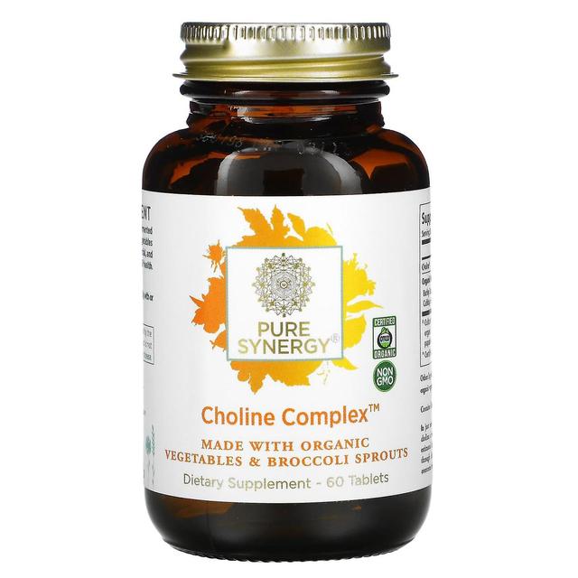 Pure Synergy, Choline Complex, 60 Tablets on Productcaster.