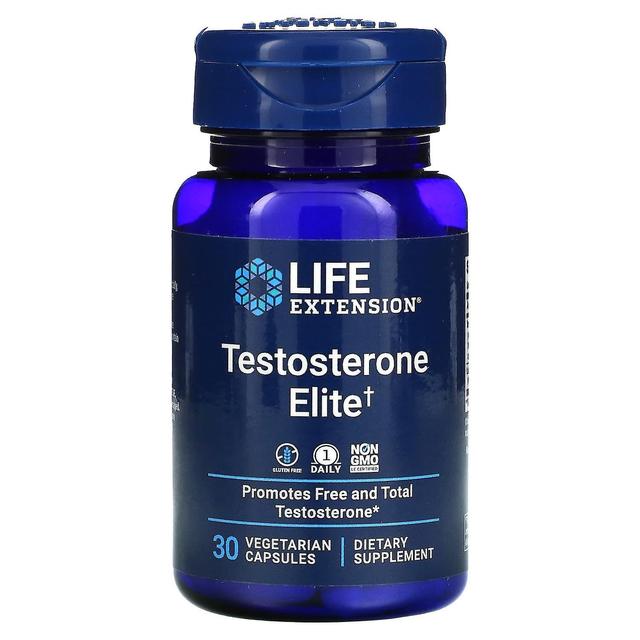 Life Extension, Testosterone Elite, 30 Vegetarian Capsules on Productcaster.