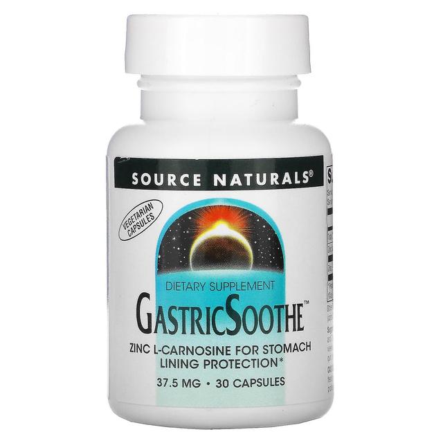 Source Naturals Fonte Naturals, GastricSoothe, 37.5 mg, 30 Cápsulas on Productcaster.