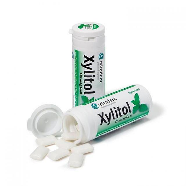 Good health naturally miradent xylitol gum spearmint 12 x 30's on Productcaster.