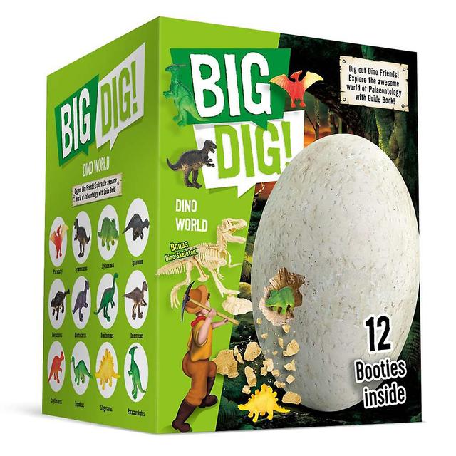 Dinosaur Egg Archaeological Dig Set Intelligent Light Control Light Durable Lightweight Dinosaur Toy Big Mac egg on Productcaster.