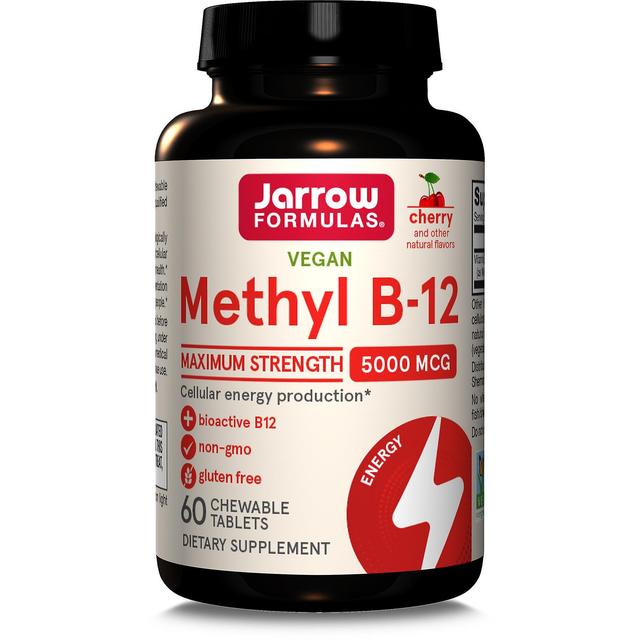 Jarrow Formulas Jarrow Formeln Vitamin Methyl B12 5,000mcg 60 Kirsche Kautabletten on Productcaster.