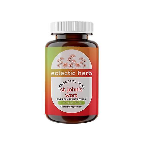 Eclectic Institute Hierba ecléctica hierba de San Juan, 300 mg, 90 cápsulas (paquete de 4) on Productcaster.