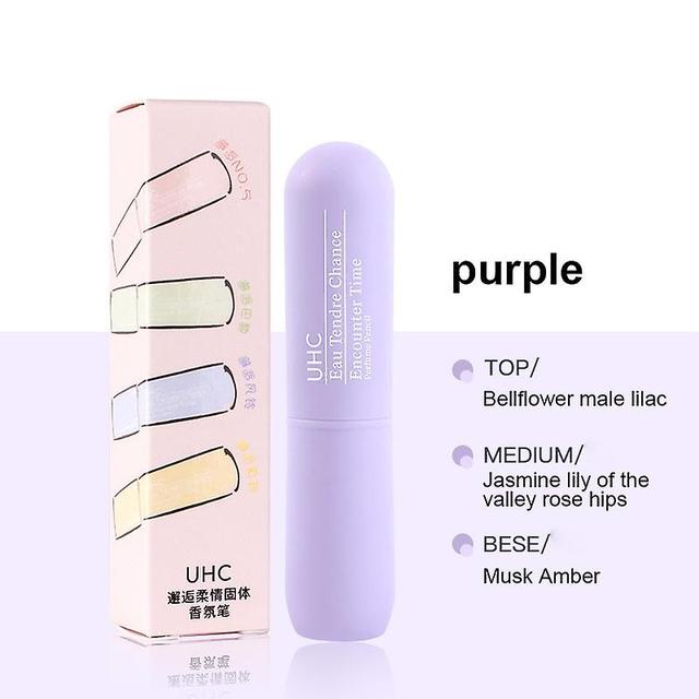 1pc Portable Solid Perfume Easy To Carry Lasting Fresh Light Fragrance Stay Long Fragrance Portable Solid Stick Perfume on Productcaster.