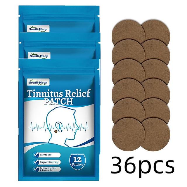 36pcs Tinnitus Treatment Patch For Ear Pain Protect Hearing Loss Sticker Natural Herbal Extract Chinese Medical Plast on Productcaster.