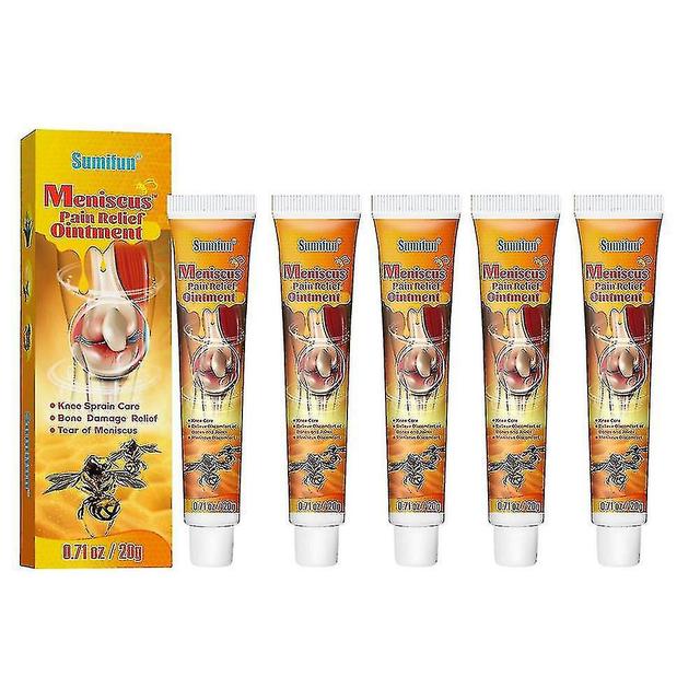 HKXYQ 5Pcs New Zealand Bee Venom Professional Care Gel, New Zealand Bee Venom Joint Relief Gel, Cream Gel For Bone And Joint Care -AA36 on Productcaster.