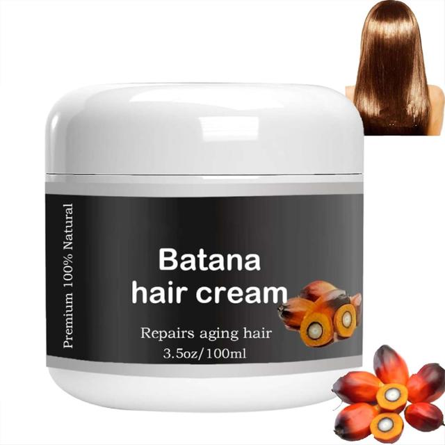 unbrand Batana Oil Organic For Healthy Hair, Batana Hair Cream Promuje Dobre Samopoczucie Włosów Dla Mężczyzn i Kobiet Wzmacnia Blask Włosów i Skór... on Productcaster.