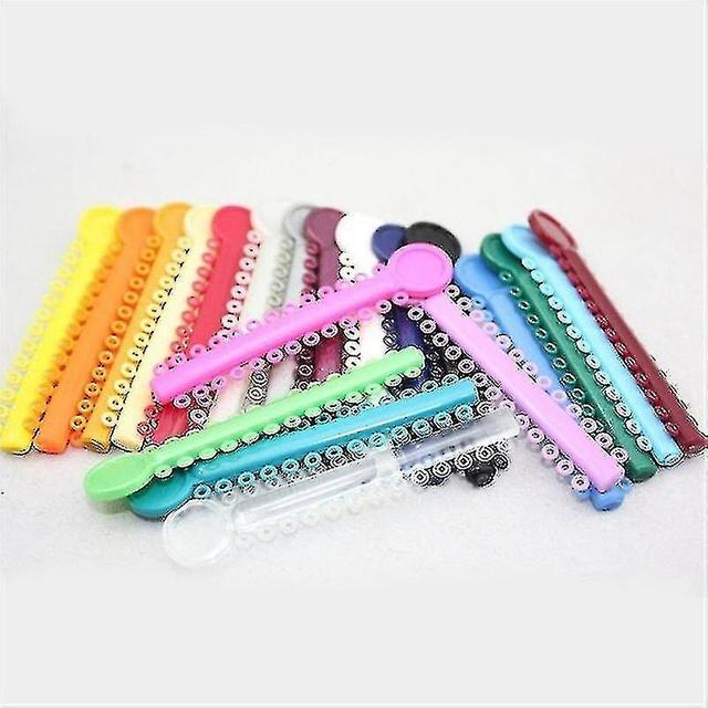 Orthodontic Ligature Ties Multi-color Dental Ligature Elastic Rubber Ties For Braces Brackets New Tw on Productcaster.