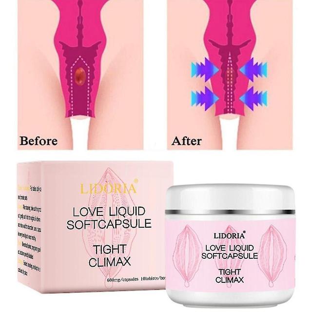 50 Capsules Vaginal Tightening Serum Female Orgasm Gel Sensitive Libido Enhancer Repair Shrinking Vaginal Private Body Care Oil 10pcs on Productcaster.