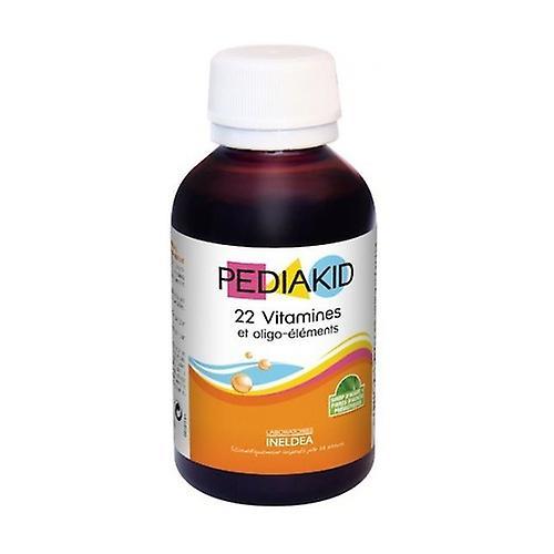 Pediakid 22 vitamínov a stopových prvkov (aróma prírodného pomaranča a marhule) 125 ml (pomaranč - marhuľa) on Productcaster.