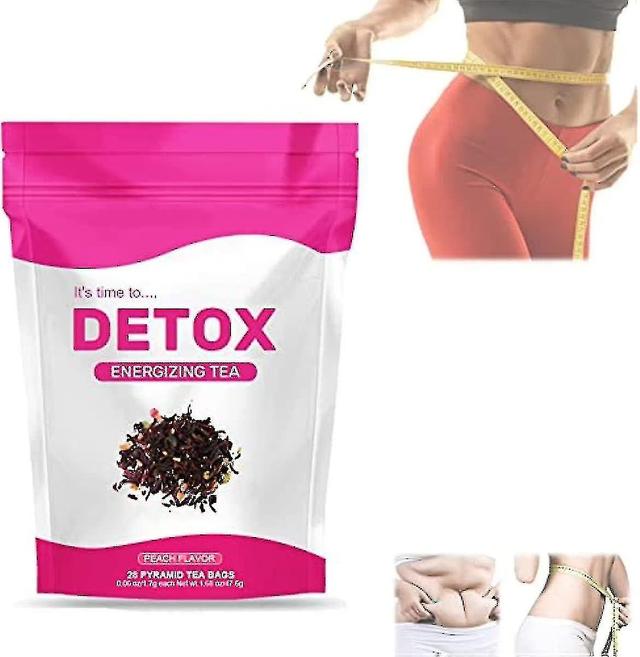 Detox Energetizing Tea, Detox Tea, całkowicie naturalna, bez środków przeczyszczających Wspiera zdrową wagę, Pomaga zmniejszyć wzdęcia, Naturalna e... on Productcaster.