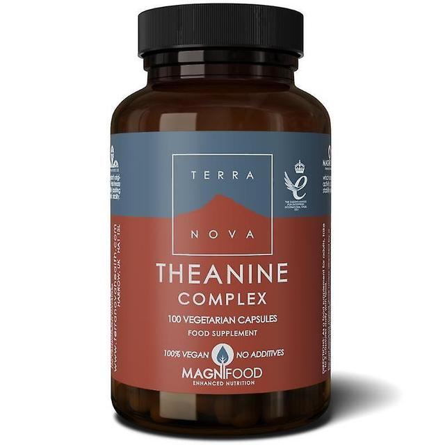 Terra Nova Terranova Theanine 100mg Complex Capsules 100 (T4163) on Productcaster.