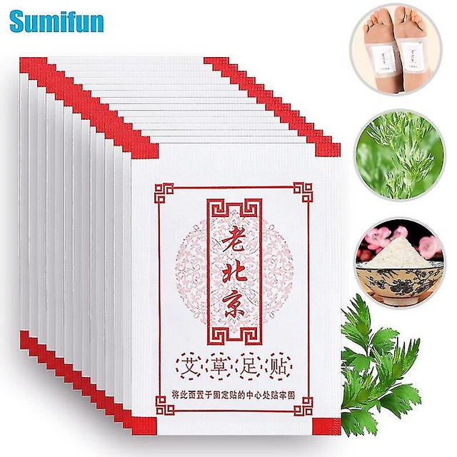 Coscelia Wormwood Foot Patch Treating Dampness Insomnia Sub-health Helps Flush Out Toxins From The Body Medical Health Stickers Medicine 5pcs on Productcaster.