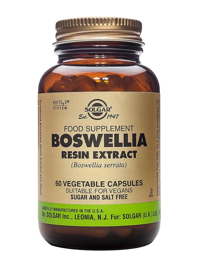 Solgar boswellia resin extract 60's on Productcaster.