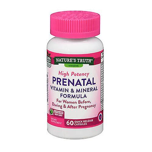 Nature's Truth Prenatal Vitamin & Mineral Formula, 60 Cápsulas (Pack de 1) on Productcaster.