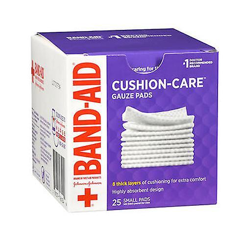 Band-Aid Gauze Pads Small, 25 Each (Pack of 1) on Productcaster.