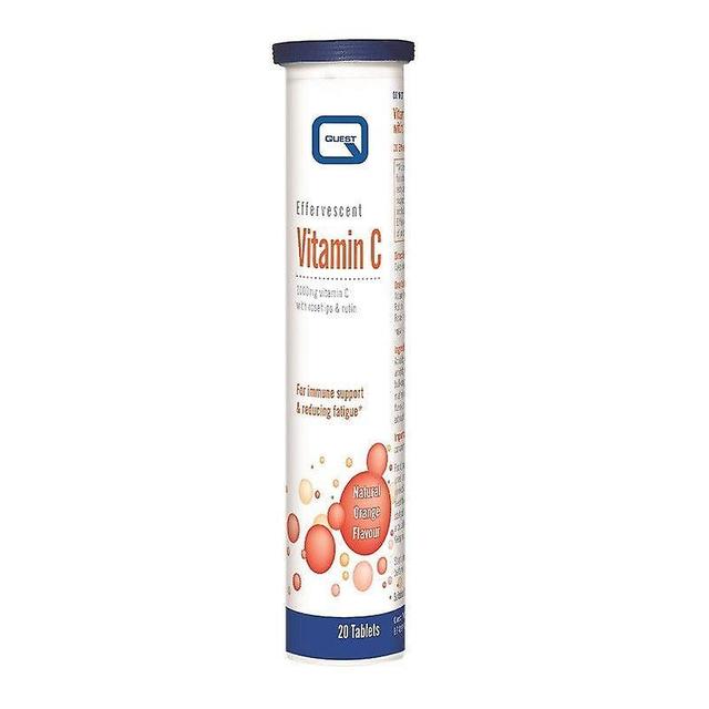 Quest Vitamins Quest vitamíny šumivý vitamín C 1000mg Tabs 20 (601303) on Productcaster.