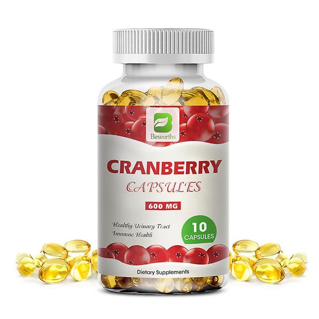 Tib Bw Cranberry Supplement With Vitamin C Promotes Immune Health Urinary Tract Health Detox&rejuvenate Health Supplements For Women 10pcs on Productcaster.