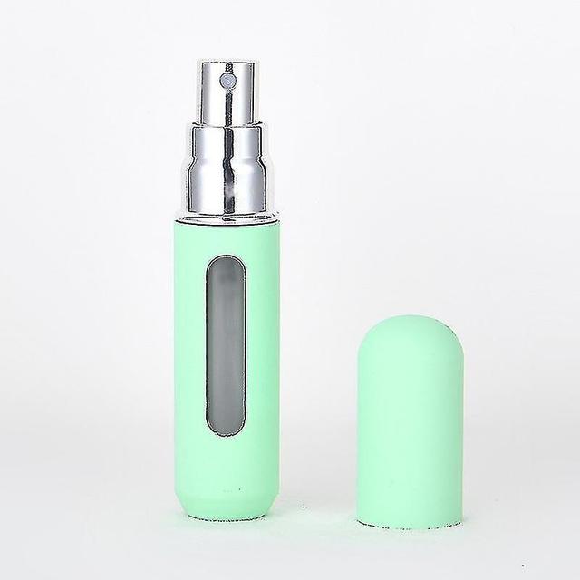 Candy Color 5ml Mini Perfume Refill Bottle Sub-bottling Fine Mist Spray Refillable Cosmetic Containe Green on Productcaster.