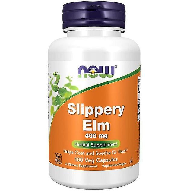 Sipin Now Foods Slippery Elm 400mg Capsules 100 on Productcaster.