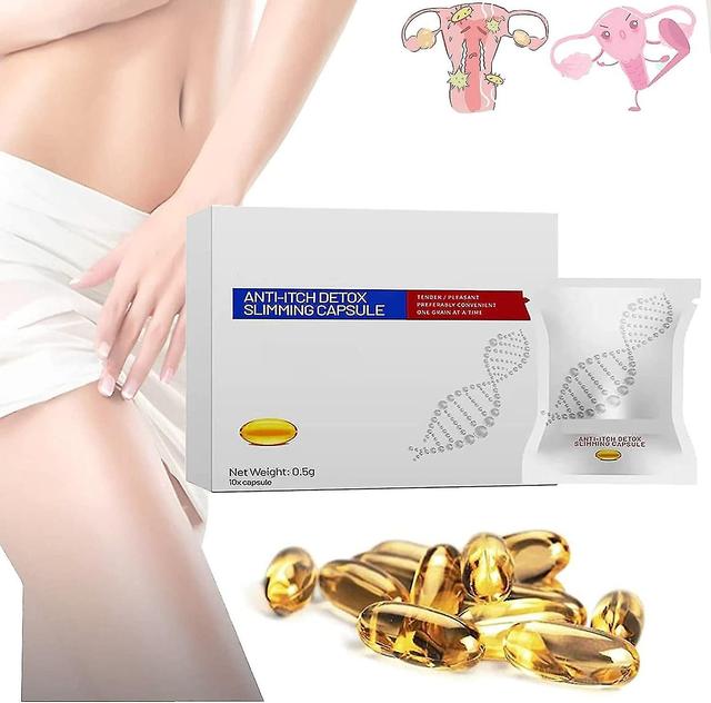 Anti-itch Detox Slimming Capsule Instant Anti-itch Detox Slimming Product Removes Odor Revert To Tight 40PCS on Productcaster.