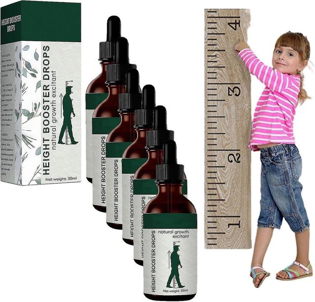 Height Growth Oil For Kids & Teens - Natural Supplement With Bone Support Complex 5pcs - 150ml on Productcaster.