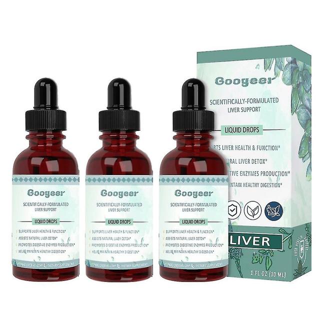 1-3 stuks Repair Drops Lever Cleanse Detox Verlichten Vermoeidheid Lever Ondersteuning Supplement 1pc on Productcaster.