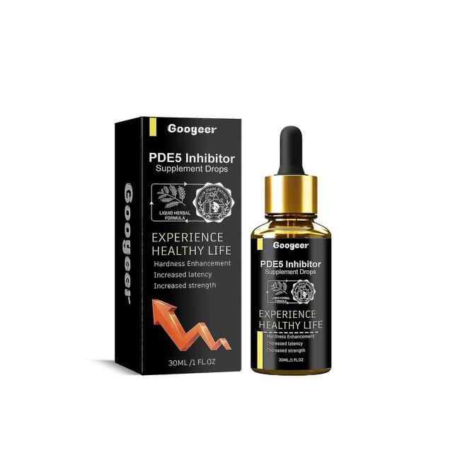 Pde5 Inhibitor Supplement Drops, Secret Happy Drops voor sterke mannen Intimiteit Boost Hormonen Drops Verbetering van gevoeligheid en plezier 5 st... on Productcaster.