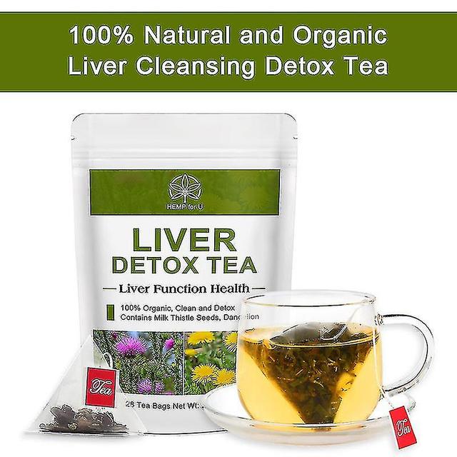 Tib Herbal Milk Thistle Tea Lever Och Njurskydd Te Förbättra Leverfunktionen Ta bort Lever Fire Detox Medelålders Och Äldre Hg.3.4 7 dagar on Productcaster.