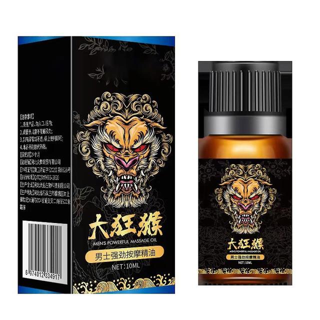 Massage Oil for Men, Male Enlarger Oil Natural Dick Growth Oil Fast Big Thick Long for Men Increase Oil 10ML-In stock C 2pcs-10ml on Productcaster.