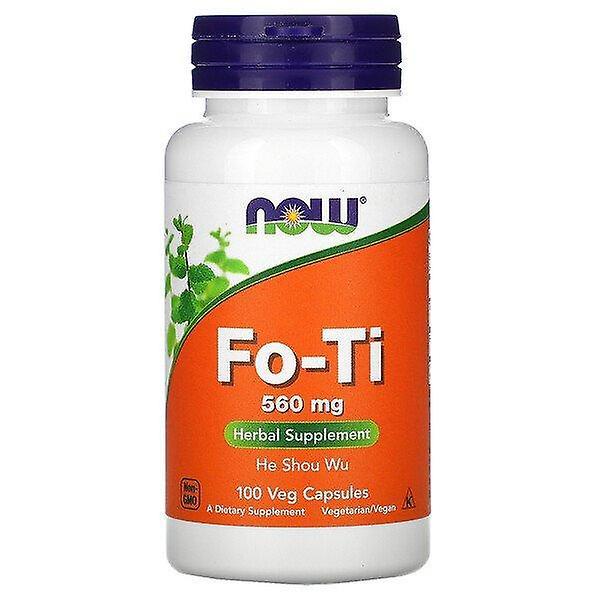 Now Foods, Fo-Ti, He Shou Wu, 560 mg, 100 Veg Capsules on Productcaster.