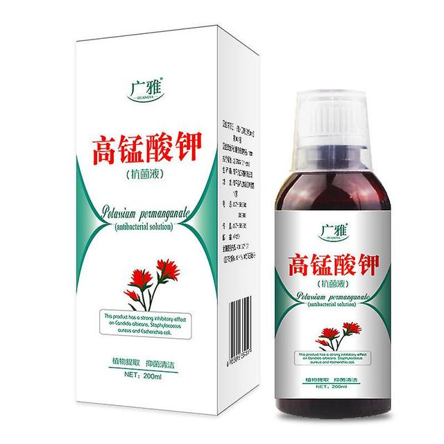 Spmyv Potassium Permanganate Solution Male Female Anti-bacteria Private Parts Care Liquid 200ml_SPMYV on Productcaster.