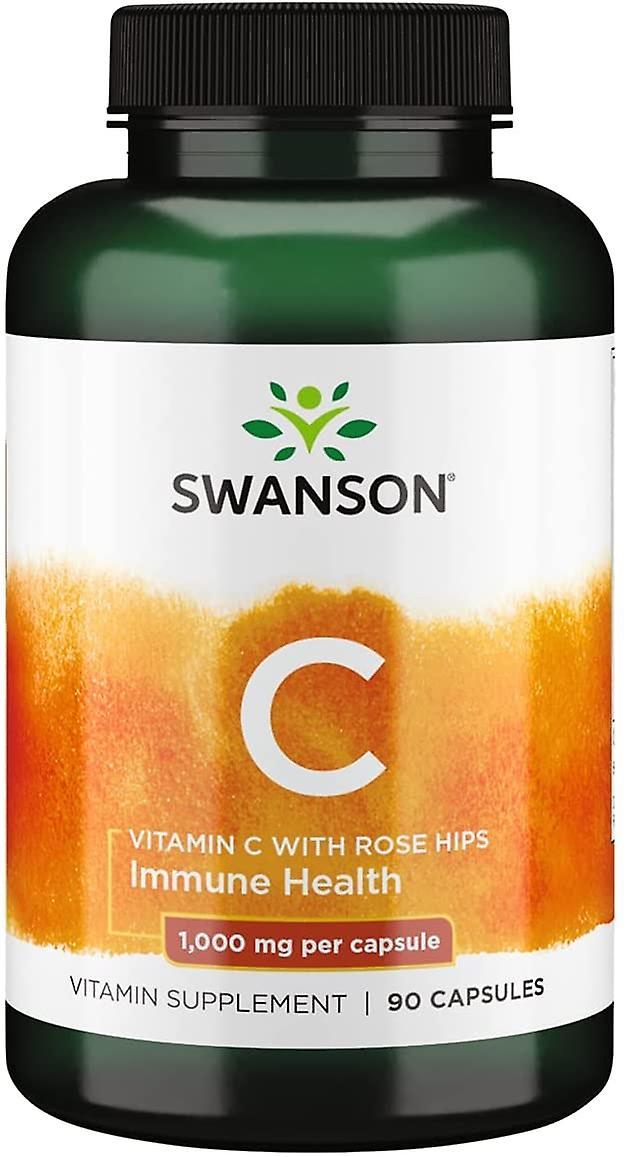 Swanson Vitamin C With Rose Hips 500 mg 100 Capsules on Productcaster.