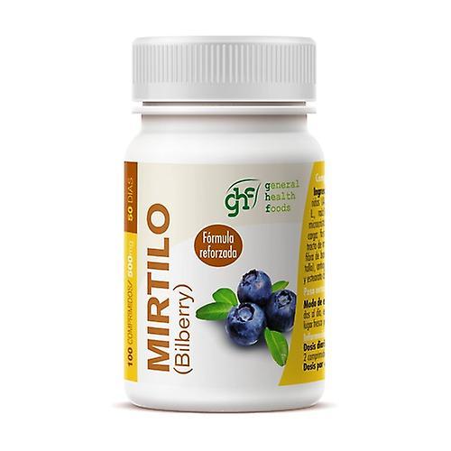 GHF Bilberry (blueberry) 500mg 100 tablets of 500mg on Productcaster.