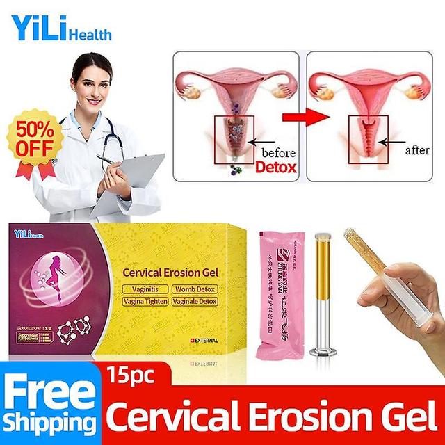 Coscelia Cervical Erosion Vaginal Tighten Gel After Postpartum Vaginale Womb Detox Women Gynecological Vaginitis Treatment Care 5pcs(without boxs) on Productcaster.