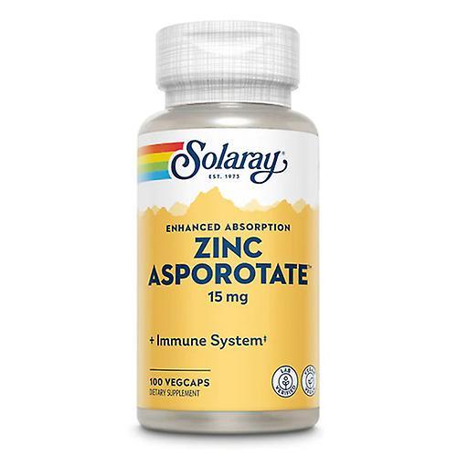 Solaray Zinc Asporotate, 100 cápsulas (pacote de 6) on Productcaster.