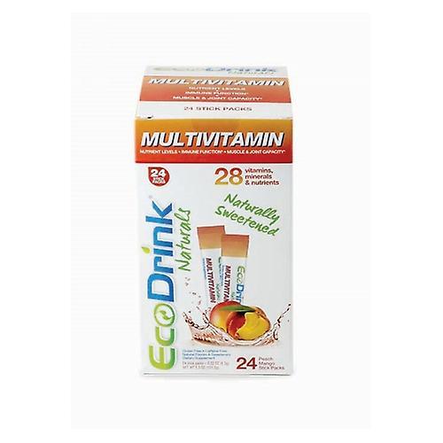 Lily Of The Desert Multivitamin Drink Mix, Peach Mango 24 Count (Pack of 1) on Productcaster.