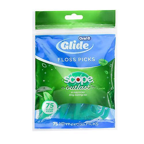 Oral-B Pro-Health Floss Picks + Scope Outlast Saveur de menthe durable, 75 chacun (paquet de 1) on Productcaster.