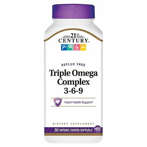 21st Century Triple Omega Complex 3-6-9, 90 Softgels (Pack of 4) on Productcaster.