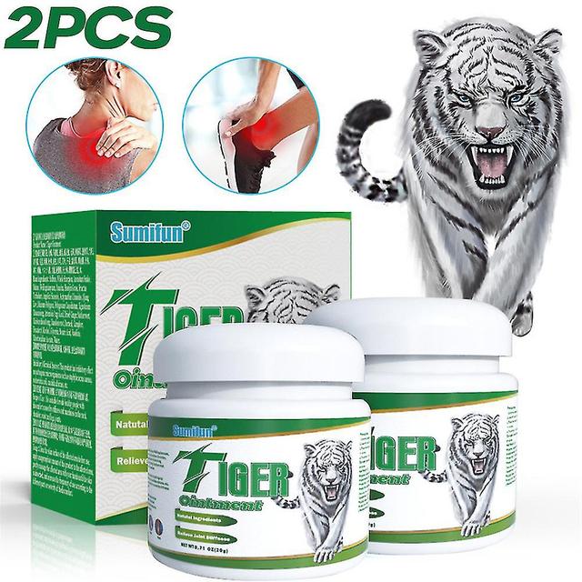 20g Tiger Ointment Lumbar Spine Body Shoulder And Neck Joint Cream Size 2pcs on Productcaster.