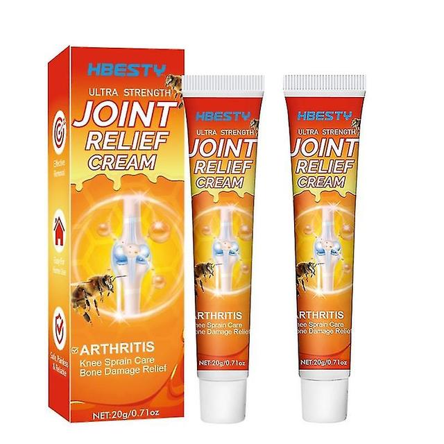 2pcs Bee Venom Joint Ointment Knee Shoulder Neck Ankle Propolis Care Gel on Productcaster.