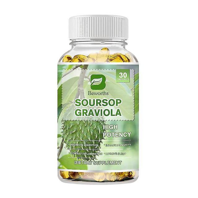 Huamade Hu Organic Soursop Graviola Leaves For Cell Support,regeneration,stress Relief,immune Enhancement Herbal Plant Essence Hu 30 pcs on Productcaster.