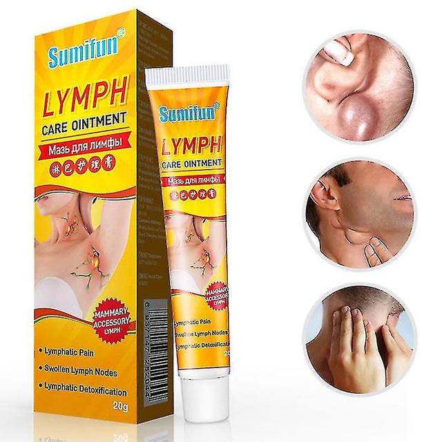 VISION Lymfatische Detox Zalf Antipuffiness Herbal Lymph Cream Medical Plaster Body on Productcaster.