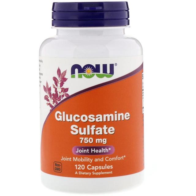 NOW Foods Ora alimenti, Glucosamine Solfato, 750 mg, 120 Capsule on Productcaster.