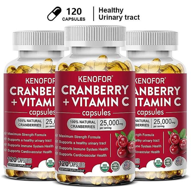 Vorallme KENOFOR-Cranberry + Vitamin C 25,000 Mg per serving, supports the health of the urinary tract, skin, helps digestion and increases immunit... on Productcaster.