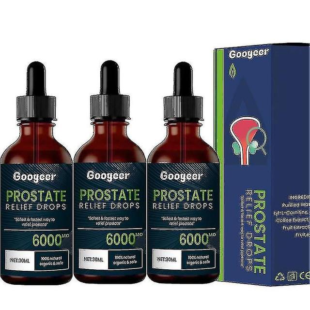 Ulisem 3pcs Prostate Treatment Drops ; Advance Supplement To Support Prostate Health on Productcaster.