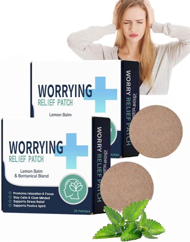 Wosawe Anxiety Relief Patch, 36pcs/box Patch Relaxing Patches,patches For Anxiety And Stress Relief,anxiety Relief Patches For Adults - Natural Moo... on Productcaster.