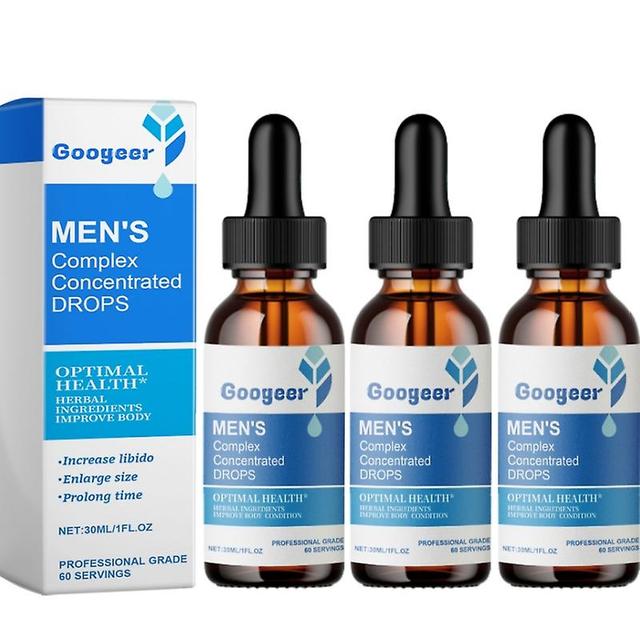 3 stuks stimuleren seksueel uithoudingsvermogen met 30 ml geheime druppels voor sterke mannen - verbeteren gevoeligheid en prestaties voor volwassenen on Productcaster.